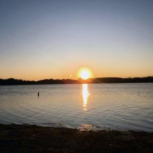 Camp Lake Sunset 